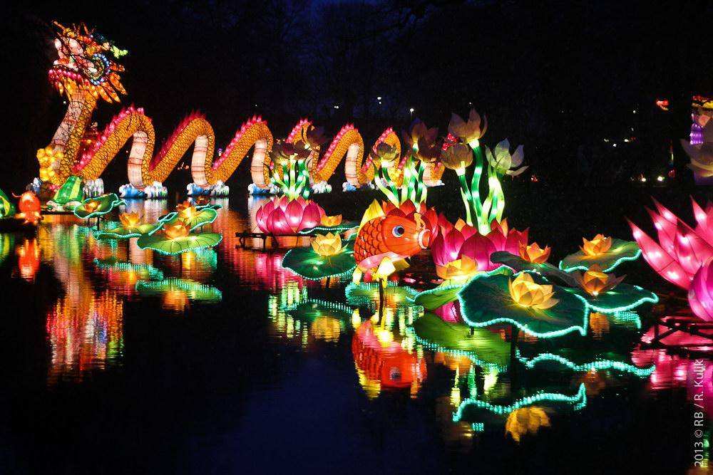 Фестиваль Китайских фонариков в Роттердаме