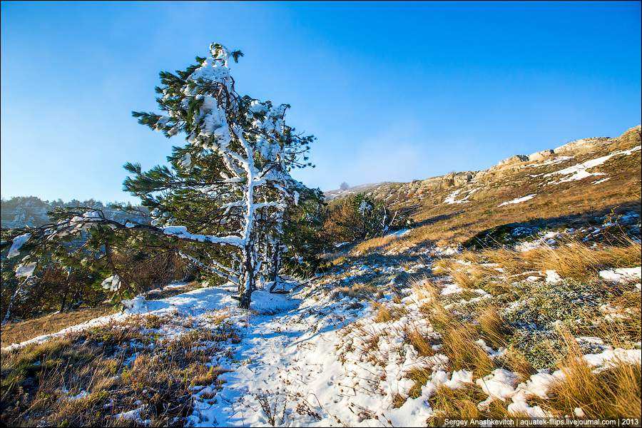 Осень-зима в Крымских горах