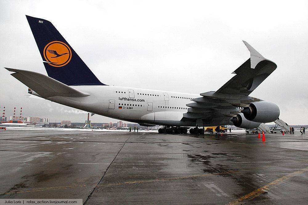 A380 самый большой пассажирский самолет
