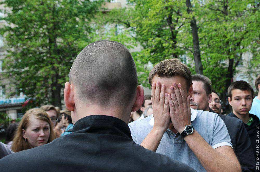 Сергей Удальцов и Алексей Навальный