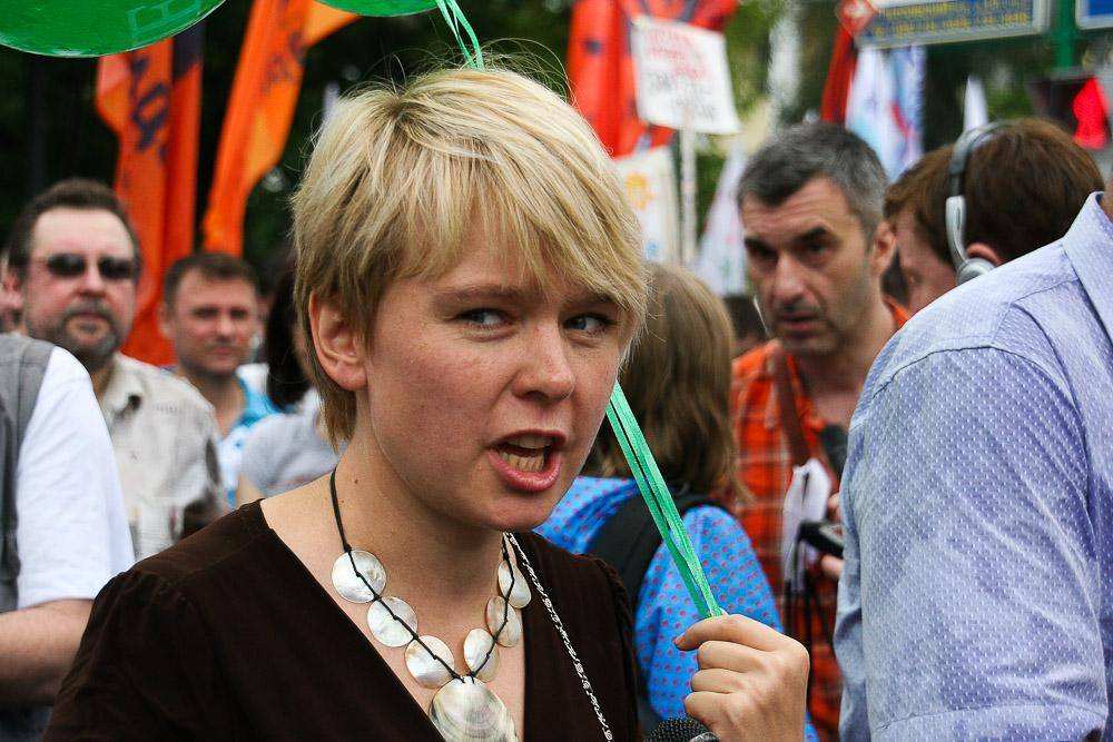 Евгения Чирикова. Марш миллионов 12 июня 2012 года