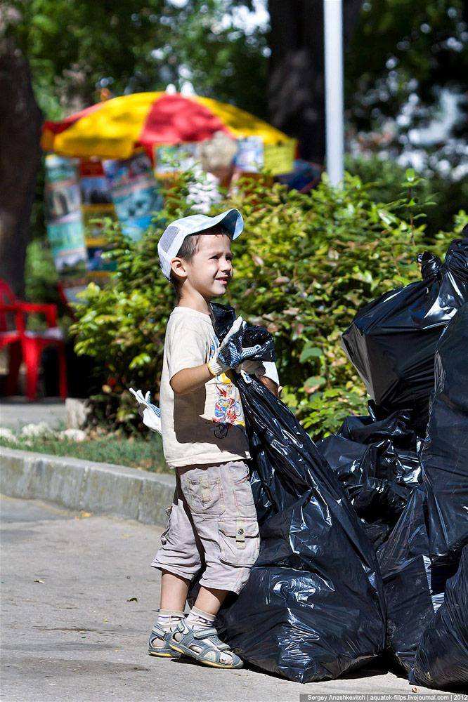 Блогер против мусора в Севастополе