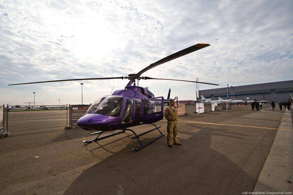Bell 407. Выставка деловой авиации Jet Expo 2012