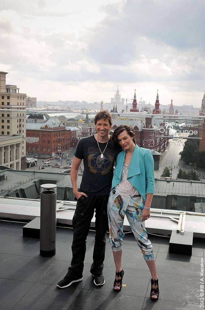 Милла Йовович в Москве