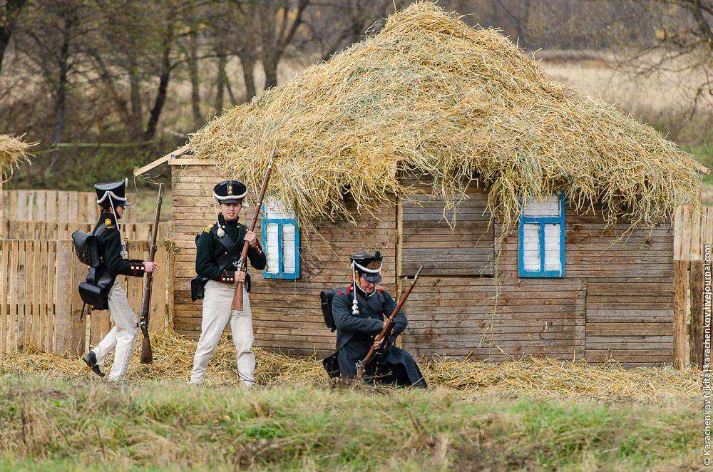 Реконструкция битвы 1812 года под Малоярославцем