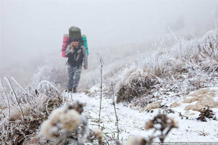 Поход за первым снегом на Демерджи