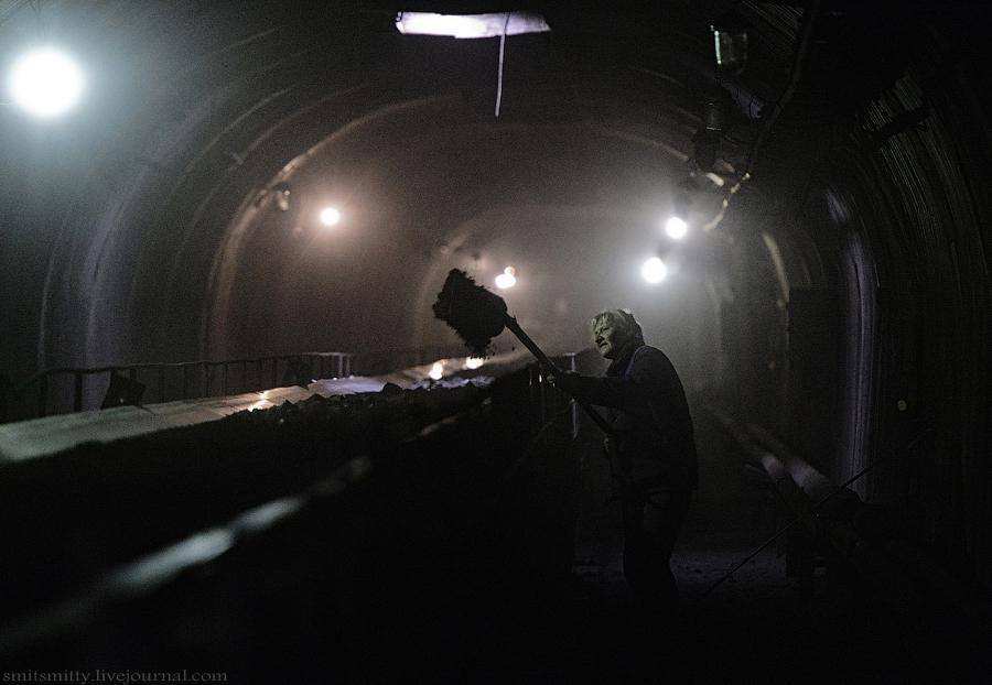 Артемовская ТЭЦ, угольный конвейер 