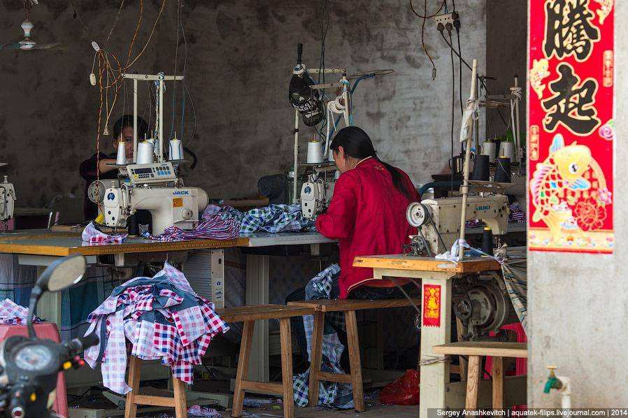 Китайская фабрика детской одежды