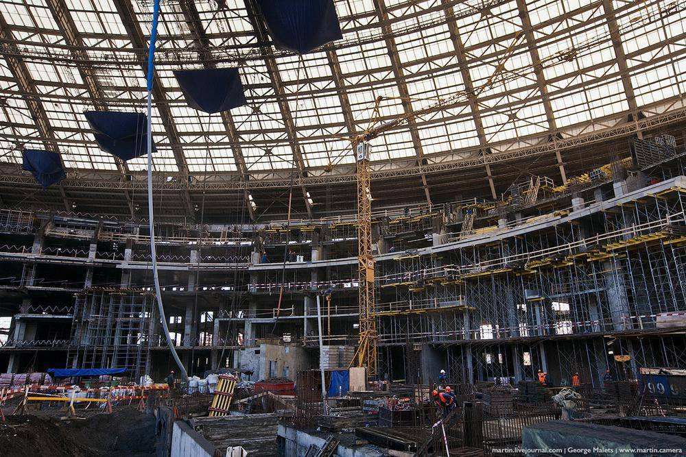 Реконструкция стадиона Лужники