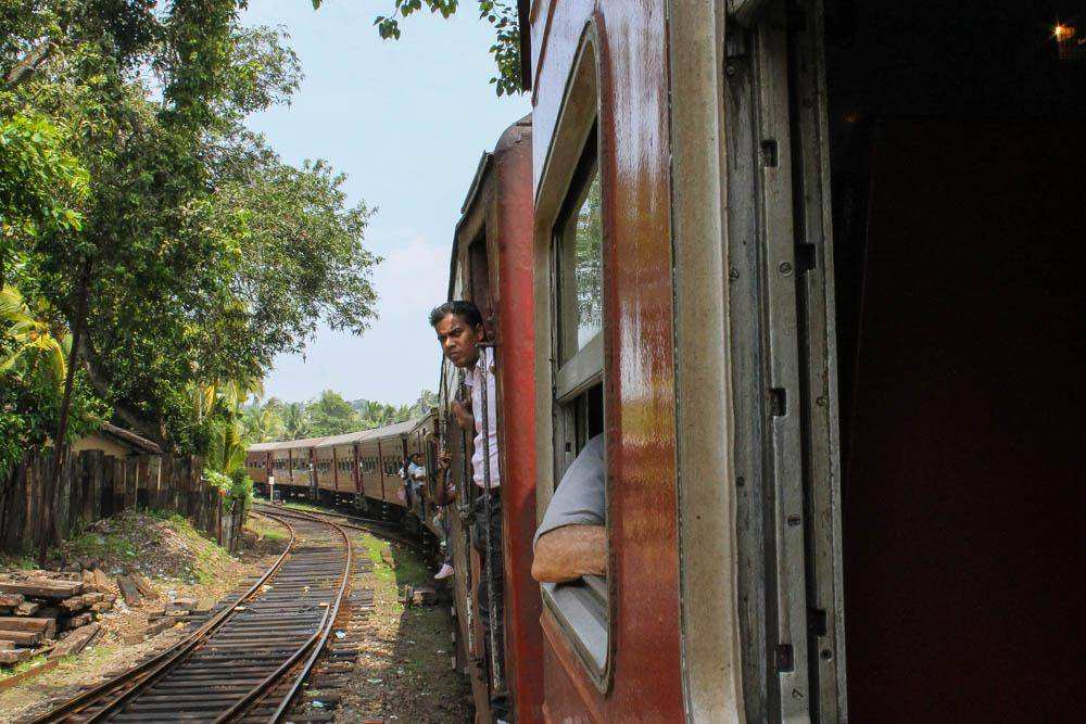 Шри-Ланкийский поезд