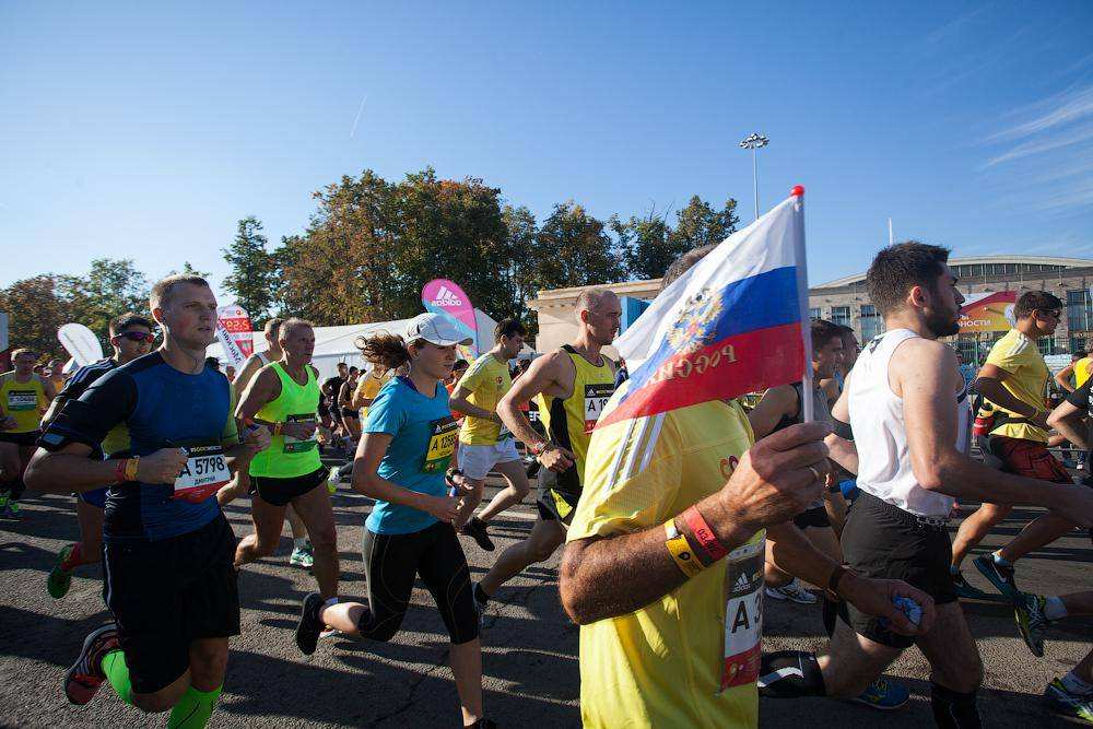 В столице прошел третий  Московский марафон