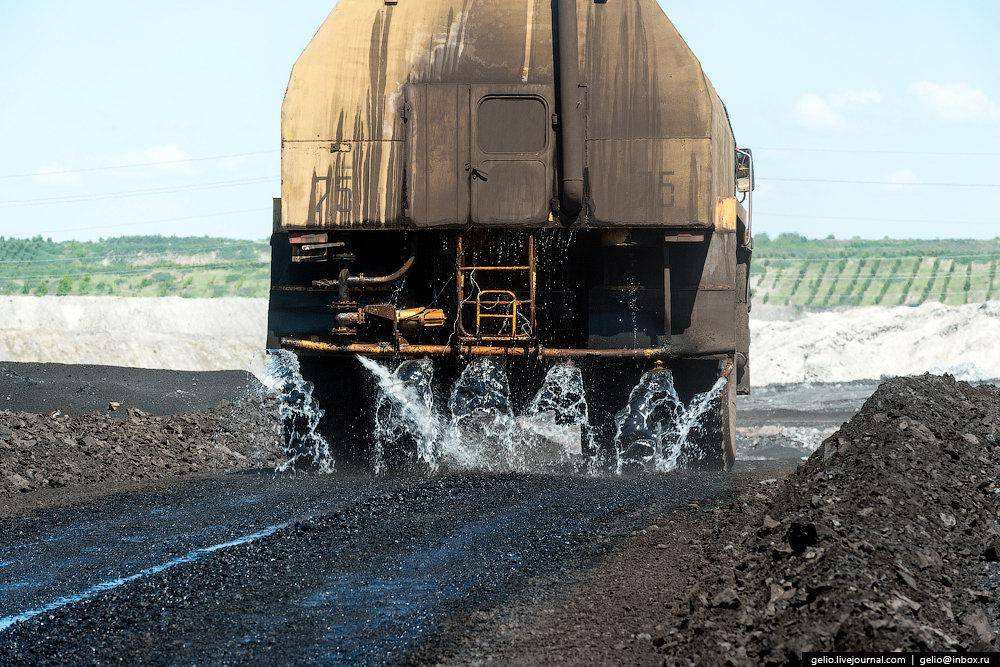 Самый крупный угольный разрез в России