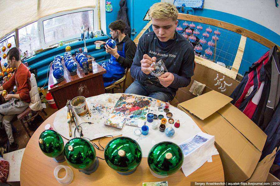 Клавдиевская фабрика елочных игрушек