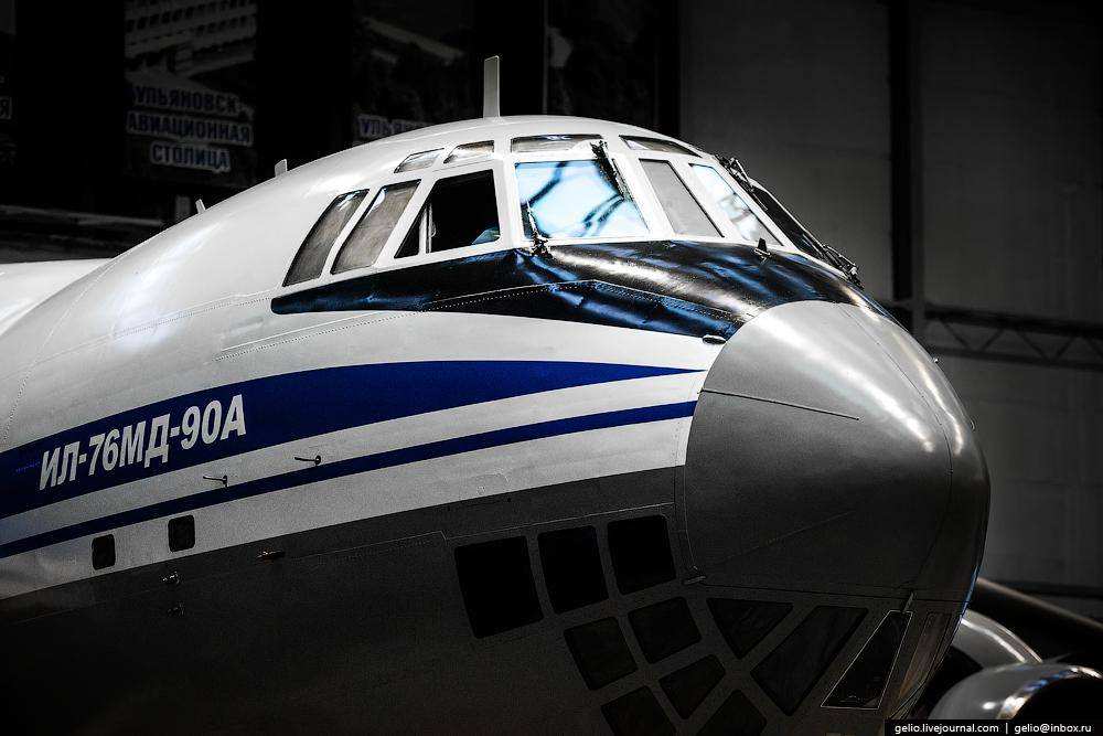 Производство самолётов Ил-76 и Ту-204 на заводе «Авиастар-СП»