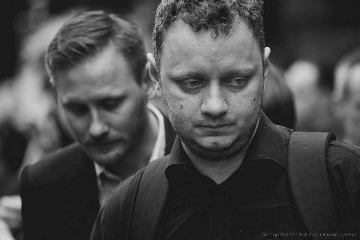 Прощание с навальным в петербурге