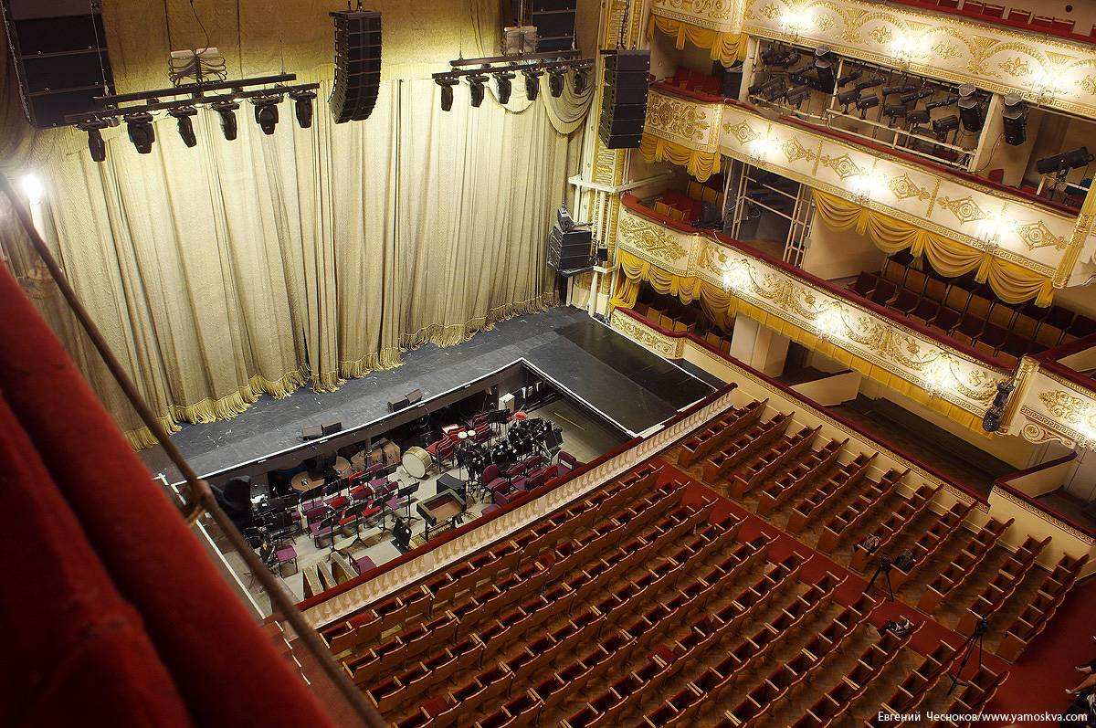 Театр оперетты внутри