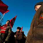 Коммунисты почтили память  "отца народов"