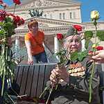 9 мая Москва вспоминала своих героев