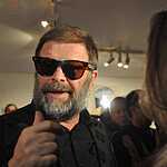 Открытие выставки Гребенщикова