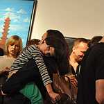 Открытие выставки Гребенщикова