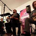 Открытие выставки Гребенщикова