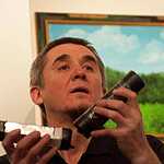 Открытие выставки Гребенщикова