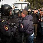 Беспорядки в бирюлево (фото)