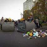 Беспорядки в бирюлево (фото)