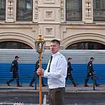 Десантники отметили Ильин день Крестным Ходом на Красной Площади