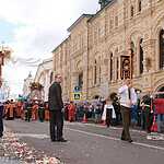 Десантники отметили Ильин день Крестным Ходом на Красной Площади