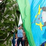 Десантники отметили Ильин день Крестным Ходом на Красной Площади