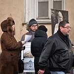 Пикет у дома князя Волконского