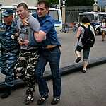 Геи подрались с националистами в закрытом гайд-парке