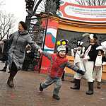 Москвичи встретили главного Деда Мороза России