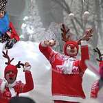 Москвичи встретили главного Деда Мороза России