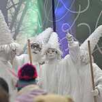 Москвичи встретили главного Деда Мороза России