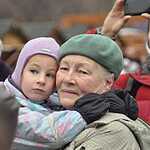 Москвичи встретили главного Деда Мороза России