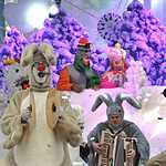 Москвичи встретили главного Деда Мороза России