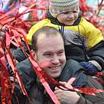 Москвичи встретили главного Деда Мороза России