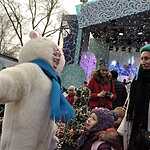 Москвичи встретили главного Деда Мороза России