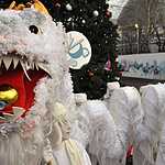 Москвичи встретили главного Деда Мороза России