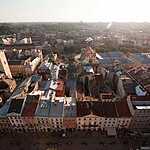 Львов с городской ратуши