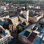 Львов с городской ратуши