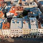 Львов с городской ратуши