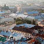 Львов с городской ратуши