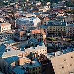 Львов с городской ратуши