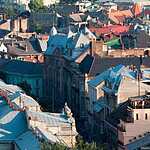 Львов с городской ратуши