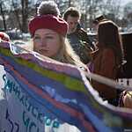 Митинг в защиту прав женщин закончился задержаниями