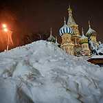 Москву завалило снегом