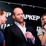 Джейсон Стетхем в Москве на премьере фильма «Паркер»